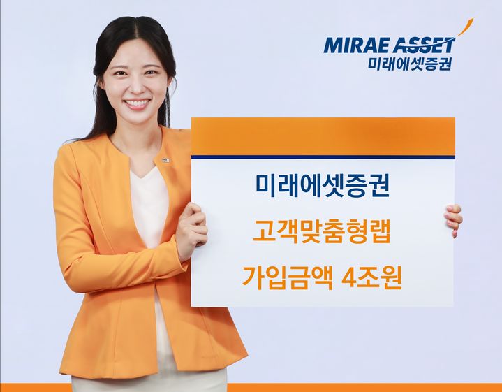 미래에셋증권, 고객맞춤형랩 가입금액 4조 돌파…1년새 1조↑