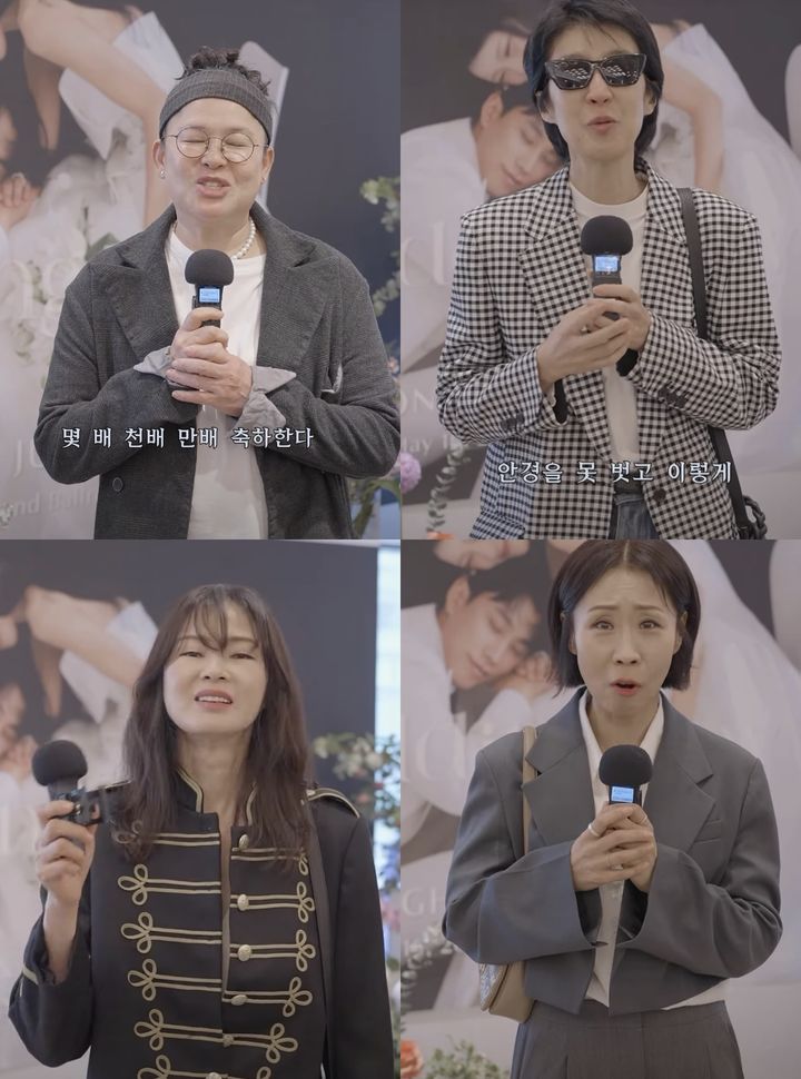 [서울=뉴시스](왼쪽 위부터 시계 방향으로)이영자, 홍진경, 정선희, 이소라(사진=SNS 캡처) 2026.05.19. photo@newsis.com *재판매 및 DB 금지
