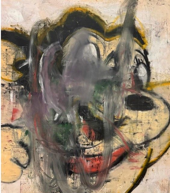 It's Hard To Explain, 173 × 152 cm, Oil and acrylic on canvas, 2025 *재판매 및 DB 금지