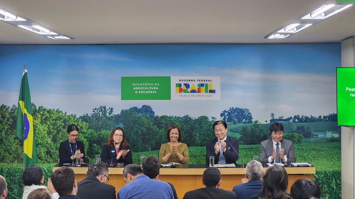 [세종=뉴시스] 농촌진흥청은 지난 19일(현지 시간) 브라질에서 '한-브라질 공동 학술대회 및 산업체 간담회'를 개최했다고 20일 밝혔다. (사진=농진청 제공) 2026.05.20. photo@newsis.com *재판매 및 DB 금지