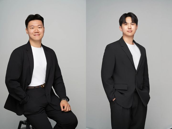 [서울=뉴시스] 카카오벤처스는 '그로스팀'을 신설했으며 토스 1호 컬처 에반젤리스트 출신 김형진 파트너(왼쪽)와 토스증권·센드버드코리아 출신 최원혁 파트너를 영입했다고 21일 밝혔다. 2026.05.21. (사진=카카오벤처스 제공) *재판매 및 DB 금지