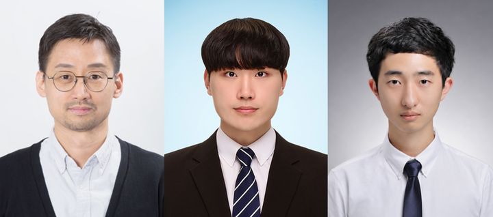 [울산=뉴시스] 사진 왼쪽부터 양창덕 교수, 정석환 연구원, 원동후 연구원 (사진=UNIST 제공) 2026.05.21. photo@newsis.com *재판매 및 DB 금지