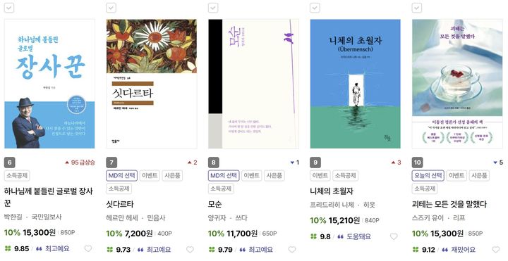 [서울=뉴시스] 교보문고 5월 3주 베스트셀러 (사진=교보문고 누리집 갈무리) 2026.05.21. photo@newsis.com *재판매 및 DB 금지