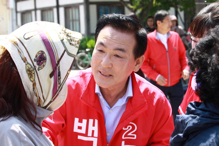 [논산=뉴시스]국민의힘 백성현 논산시장 후보. 2026. 05. 21 photo@newsis.com *재판매 및 DB 금지