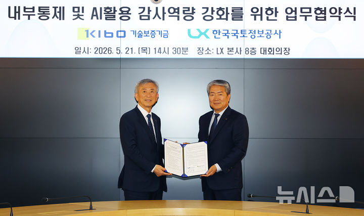 LX-기보, AI 기반 미래지향적 감사혁신 추진 '맞손'