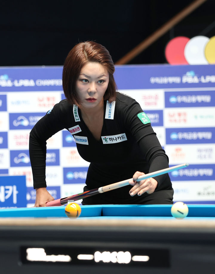 [서울=뉴시스] 여자프로당구(LPBA) 하나카드의 김가영. (사진=PBA 제공) *재판매 및 DB 금지