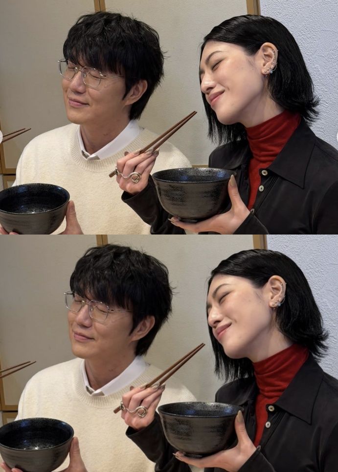 [서울=뉴시스]가수 성시경과 일본 배우 미요시 아야카(사진=SNS 캡처) 2026.05.22. photo@newsis.com *재판매 및 DB 금지