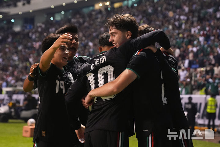 [푸에블라=AP/뉴시스] 멕시코 축구대표팀 미드필더 브리안 구티에레스. 2026.05.22.