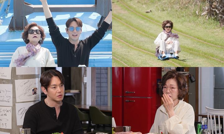 환희와 어머니의 제주 여행 관련 이미지