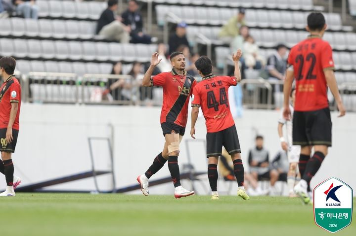 [서울=뉴시스] 프로축구 K리그2 경남FC의 단레이. (사진=한국프로축구연맹 제공) *재판매 및 DB 금지