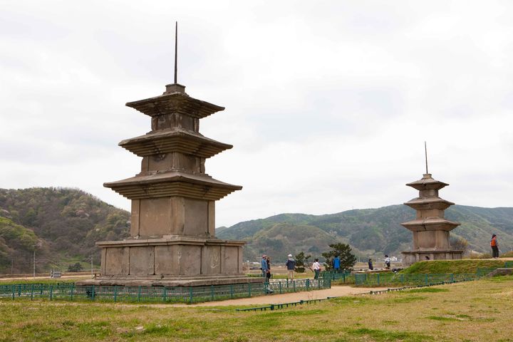 경북 경주시 ‘경주 감은사지 동·서 삼층석탑’ 2기. (사진=한국관광공사) *재판매 및 DB 금지