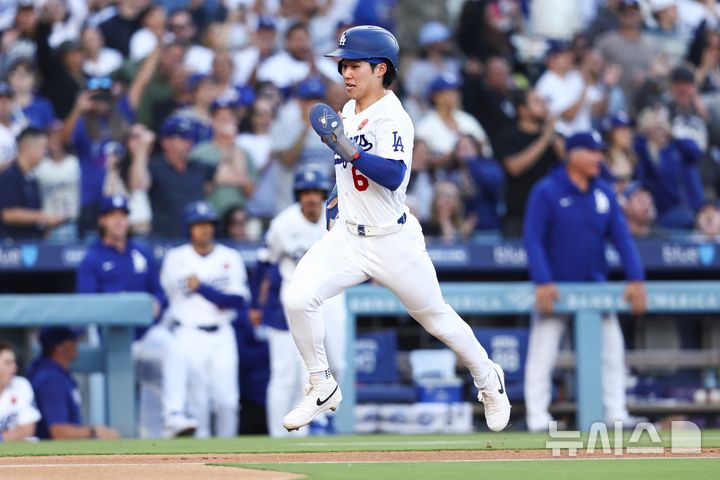 [로스앤젤레스=AP/뉴시스] 메이저리그 LA 다저스 김혜성. 2026.05.26.