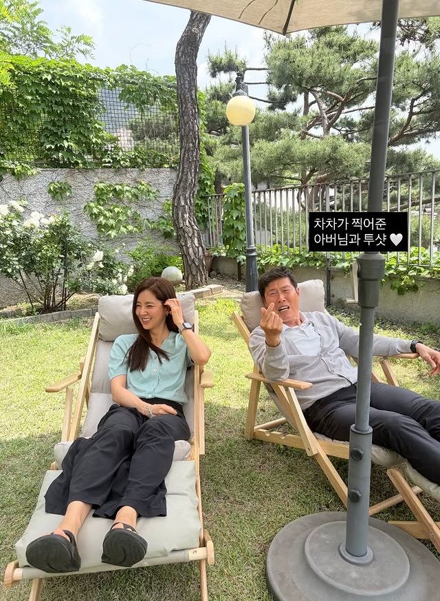 [서울=뉴시스] 한채아, 차범근. (사진=인스타그램 캡처) 2026.05.26. photo@newsis.com *재판매 및 DB 금지