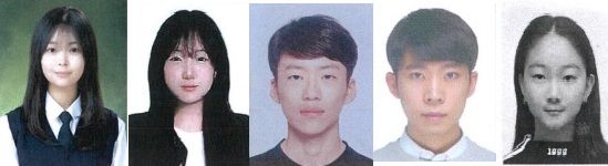[평창=뉴시스] 자랑스러운 청소년상에 선정된 지예인·김예나·박기태·박재용·김수인(왼쪽부터). (사진=평창군 제공) 2026.05.26. photo@newsis.com *재판매 및 DB 금지