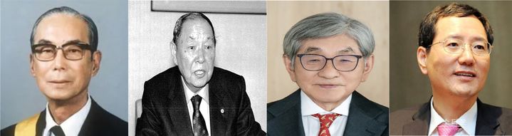 과학기술정보통신부는 27일 서울 웨스틴조선호텔에서 '대한민국 과학기술유공자 헌정식'을 개최했다. 사진은 지난해 12월 과학기술유공자로지정된 고(故) 권영대 서울대 명예교수, 고(故) 강영선 서울대 명예교수, 이경서 단암시스템즈 회장, 고(故) 이민화 벤처기업협회 명예회장 *재판매 및 DB 금지