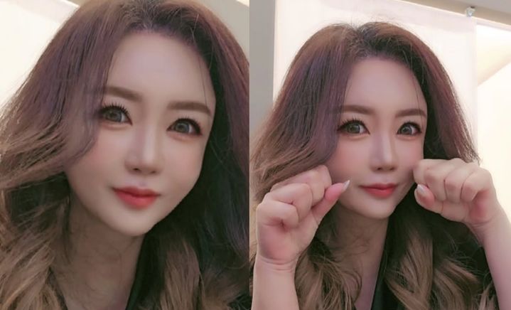 [서울=뉴시스] 뇌종양 완치 사실을 알린 배우 이의정이 색다른 스타일링으로 근황을 전했다. (사진=이의정 인스타그램 갈무리) *재판매 및 DB 금지