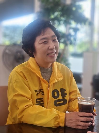 [대구=뉴시스] 6·3 지방선거 정의당 양희 대구 동구청장 후보. *재판매 및 DB 금지
