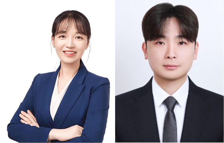 [서울=뉴시스] 고려대 기계공학부 김혜정(왼쪽) 교수, 반영민 석박통합과정(제1저자). (사진=고려대 제공) 2026.05.27. photo@newsis.com *재판매 및 DB 금지
