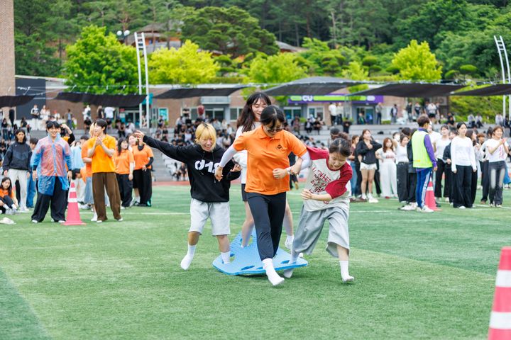 [구미=뉴시스] 숭선체육대회 개최. (사진=경운대 제공) 2026.05.27 photo@newsis.com *재판매 및 DB 금지