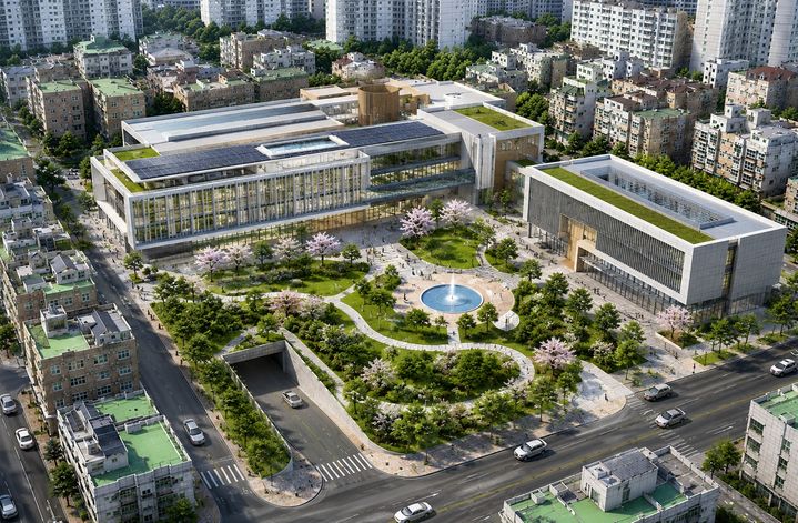 [화성=뉴시스] 진안중학교 학교복합시설 조감도. (사진=화성오산교육지원청 제공) 2026.05.28. photo@newsis.com *재판매 및 DB 금지