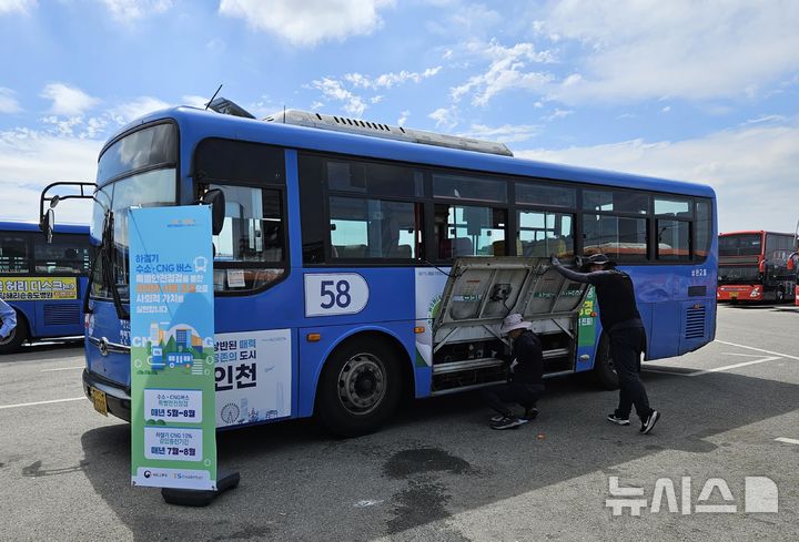 [서울=뉴시스] 한국교통안전공단 직원이 하절기 특별안전점검을 하고 있는 모습. photo@newsis.com