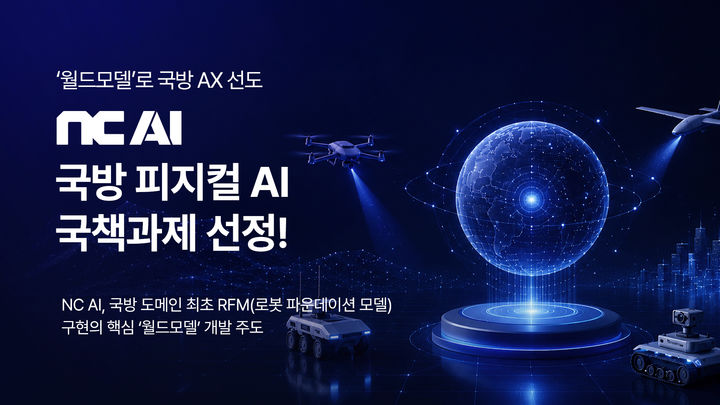 NC AI·현대로템, 'K-방산' 피지컬 AI 키운다