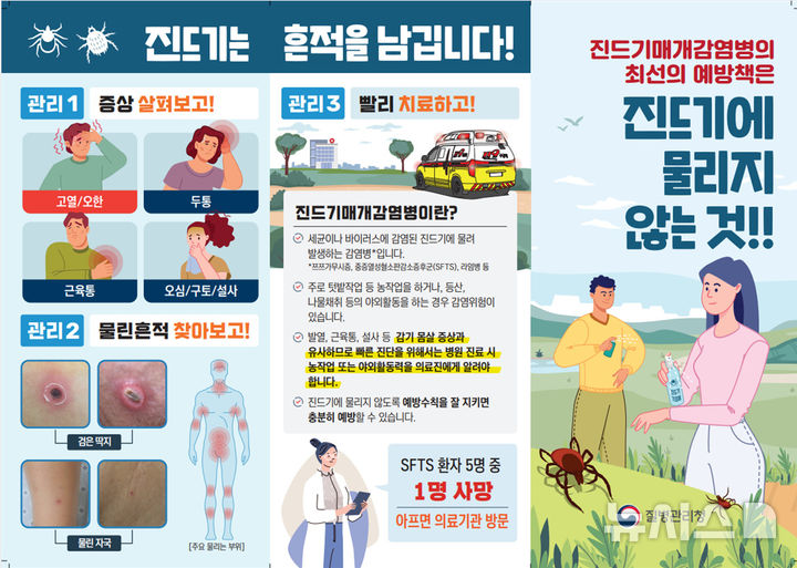 [제주=뉴시스] 제주 SFTS 감염 예방 카드뉴스. (사진=제주도 제공) 2026.05.28. photo@newsis.com