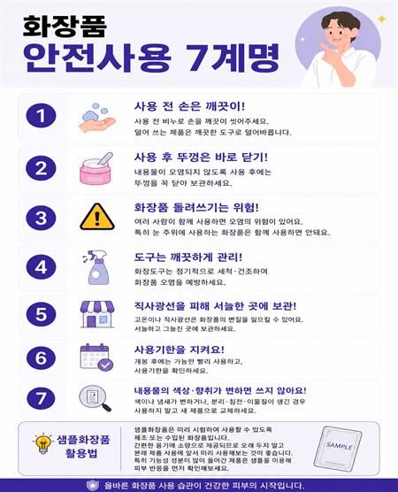 [서울=뉴시스] 화장품 안전 사용 7계명 교육 (사진=식약처 제공) 2026.05.28. photo@newsis.com *재판매 및 DB 금지