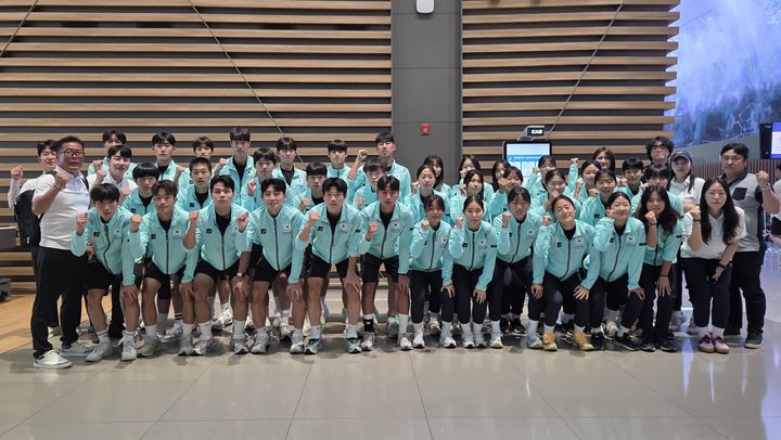 [서울=뉴시스] 하키 청소년 대표팀. (사진=대한하키협회 제공) 2026.05.28. photo@newsis.com *재판매 및 DB 금지