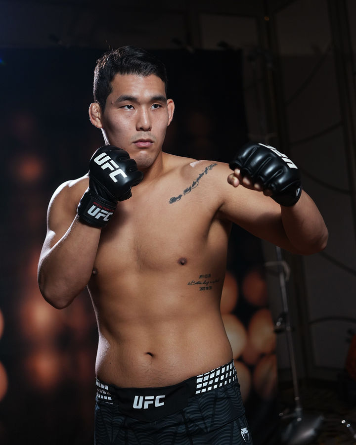 [서울=뉴시스] 오는 30일 'UFC 파이트 나이트: 송야동 vs 피게레도'에서 UFC 데뷔전을 치르는 이이삭. (사진=UFC 제공) *재판매 및 DB 금지