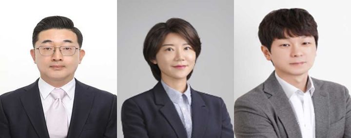 6·3지방선거에 출마하는 (왼쪽부터) 이학인(53) 서울시교육감 후보, 손정화(43) 서울시의원 후보, 장호영(38) 경기도의원 후보. (사진=공인회계사회 제공) photo@newsis.com *재판매 및 DB 금지