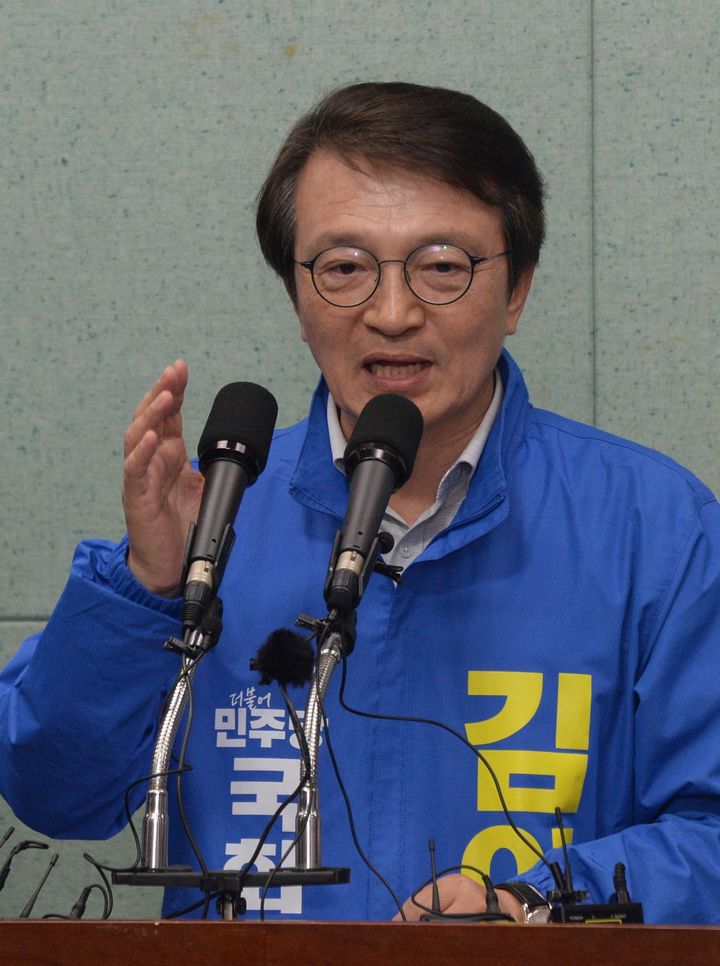 김의겸 민주당 군산김제부안갑 국회의원 후보(사진=뉴시스 DB) *재판매 및 DB 금지