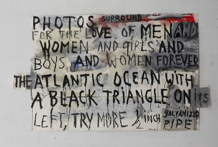 Jim Dine, EVERYBODIES SONG, version 2, 2024, Mixed media on paper, 105 X 178 cm *재판매 및 DB 금지