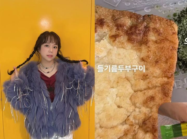 [서울=뉴시스] 개그우먼 홍현희(43)가 두부를 활용한 건강 식단을 공개했다. (사진=홍현희 인스타그램 갈무리) *재판매 및 DB 금지