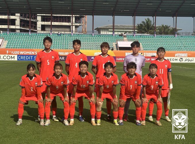 [서울=뉴시스] 여자 U-20 축구대표팀. (사진=대한축구협회 제공) 2026.05.29. photo@newsis.com *재판매 및 DB 금지