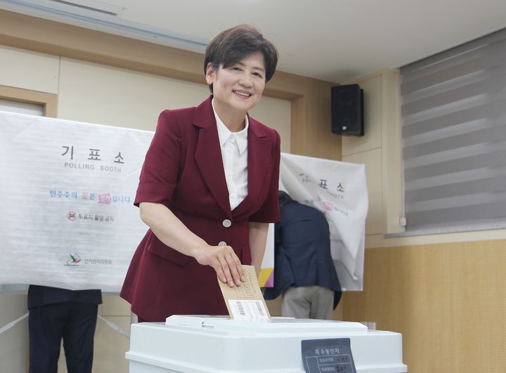 [대구=뉴시스] 강은희 대구시교육감 후보. (사진=뉴시스 DB). photo@newsis.com  *재판매 및 DB 금지