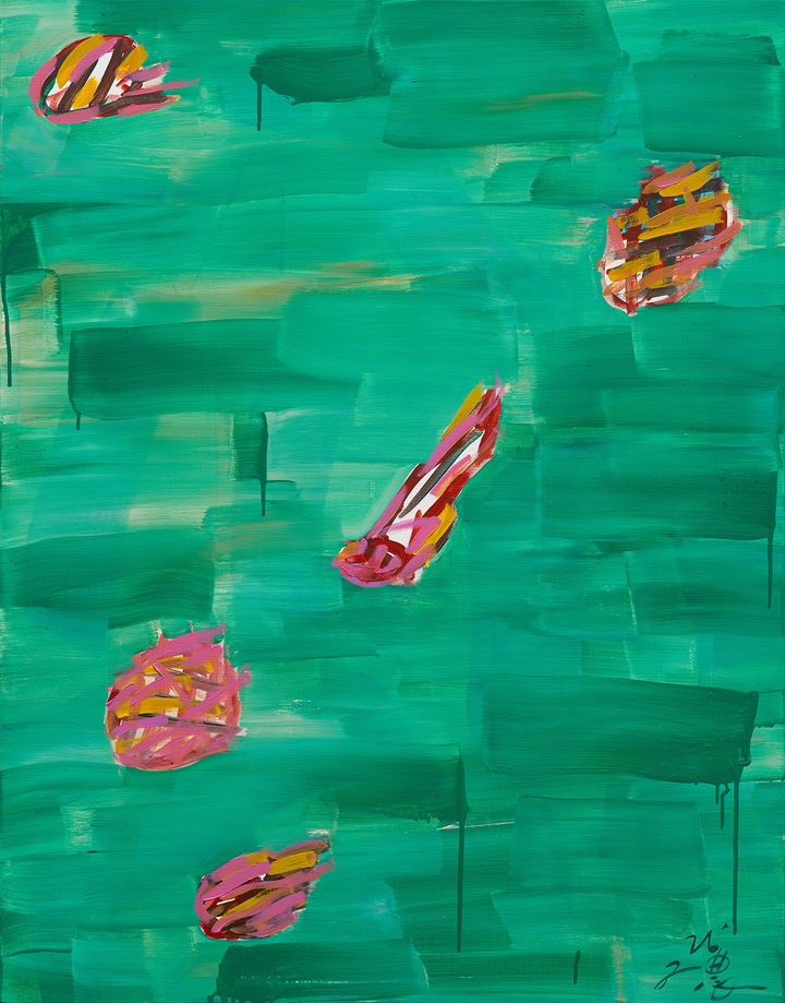 북해로부터, 117x91cm, 캔버스에 아크리릭, 2026 *재판매 및 DB 금지