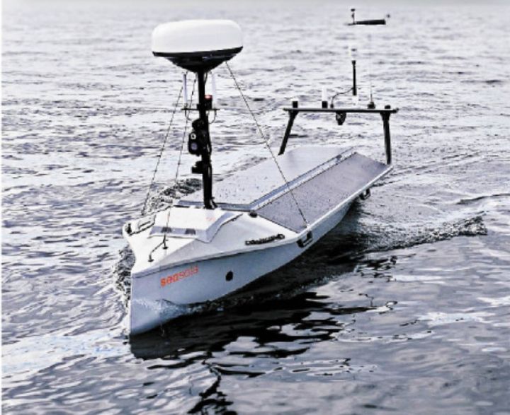 [서울=뉴시스] 미국 해양기술 기업 시샛츠(Seasats)의 무인 수상함(USV) ‘라이트피시‧Lightfish). 중국명은 광위(光魚)다.(출처: 자유시보 홈페이지) 2026.05.29. *재판매 및 DB 금지