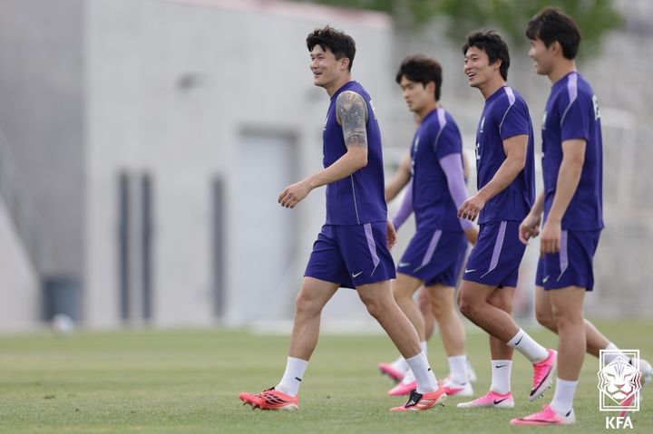 [서울=뉴시스] 한국 남자 축구 대표팀의 김민재. (사진=대한축구협회 제공) 2026.05.29. photo@newsis.com *재판매 및 DB 금지