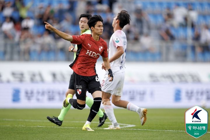 [서울=뉴시스] 프로축구 K리그2 부산아이파크의 김세훈. (사진=한국프로축구연맹 제공) 2026.05.30. photo@newsis.com *재판매 및 DB 금지