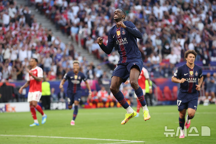 [부다페스트=AP/뉴시스]PSG, UCL 2연패 달성. 2026.05.30.