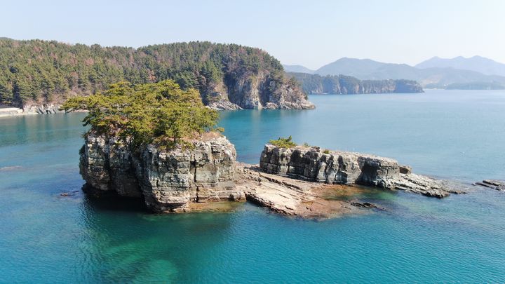 [서울=뉴시스] 상공에서 바라본 무도. (사진=해양수산부 제공) 2026.05.31 photo@newsis.com *재판매 및 DB 금지