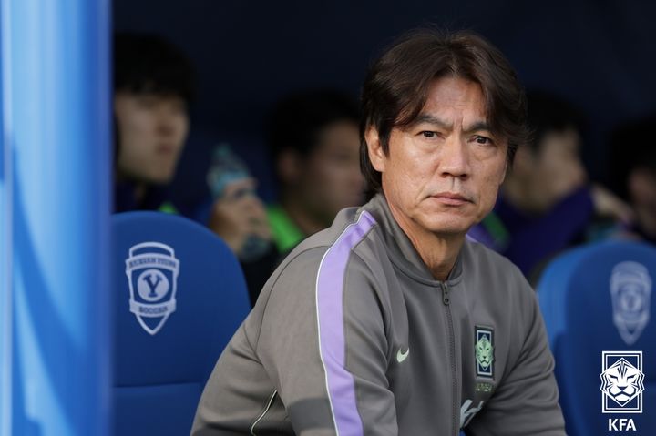 [서울=뉴시스]홍명보 축구국가대표팀 감독. (사진=대한축구협회 제공)