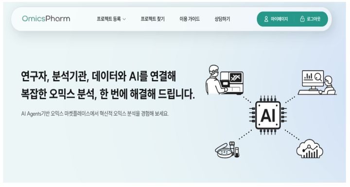 [서울=뉴시스] 셀키에이아이는 이번 과제를 통해 자사가 운영 중인 오믹스 및 바이오의야품 분석 마켓플레이스 오믹스팜과 에이전틱 AI(Agentic AI) 기술을 결합해 분석 의뢰–분석 수행–결과 전달–AI 해석–후속 연구 추천까지 하나로 연결하는 차세대 바이오 분석 플랫폼을 구축할 계획이라고 1일 밝혔다. (사진=셀키에이아이 제공) 2026.06.01. photo@newsis.com *재판매 및 DB 금지