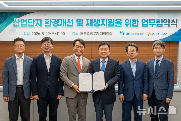 노후산단 복합개발 사업 속도 빨라진다…HUG-산단공 '맞손'