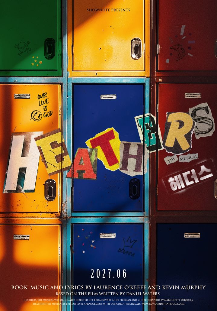 뮤지컬 '헤더스' 티저 포스터.(쇼노트 제공) *재판매 및 DB 금지