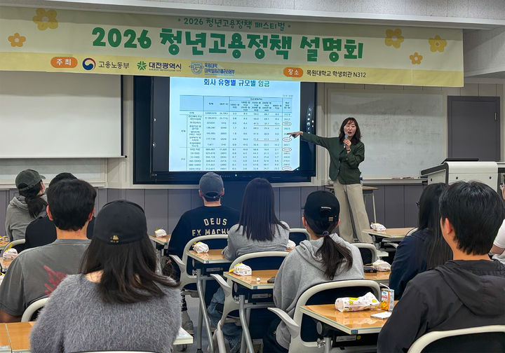 [대전=뉴시스] 목원대 대학일자리플러스본부 '2026 청년고용정책 페스티벌' 모습. (사진=목원대 제공) 2026.06.01. photo@newsis.com *재판매 및 DB 금지