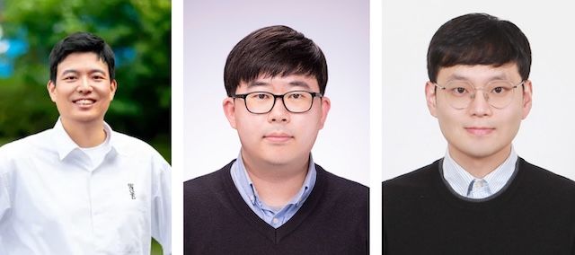 [서울=뉴시스] (왼쪽부터) 중앙대 화학공학과 우상혁 교수, 김현진 박사후연구원, 가천대 고종국 교수. (사진=중앙대 제공) 2026.06.01. photo@newsis.com *재판매 및 DB 금지