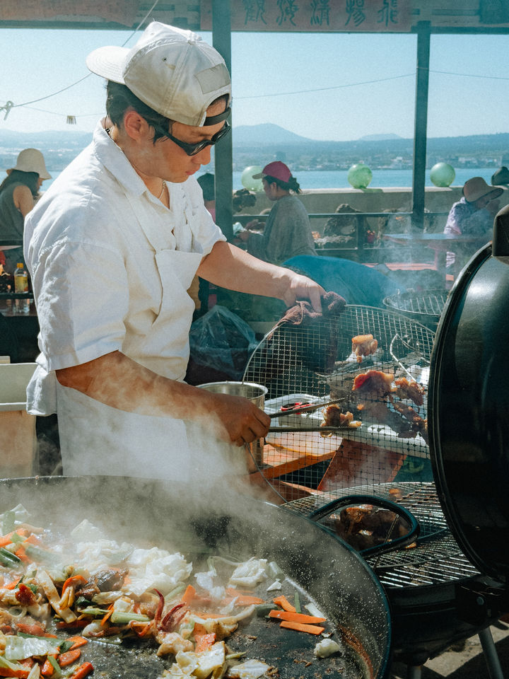 ‘맛있는 상생 on 비양’에 참여한 남준영 셰프. (사진=관광공사) *재판매 및 DB 금지
