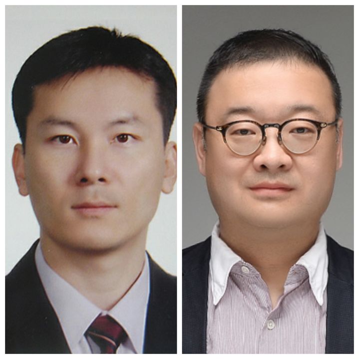 [대전=뉴시스] 국립한밭대학교 스마트시스템공학과 손영진(왼쪽) 박사과정생과 산업경영공학과 배성민 지도교수. (사진=국립한밭대 제공) 2026.06.01. photo@newsis.com *재판매 및 DB 금지